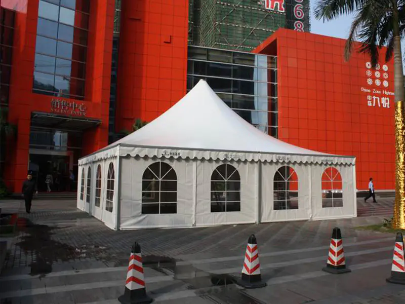 pagoda tent suppliers waterproof double canopy events manufacture