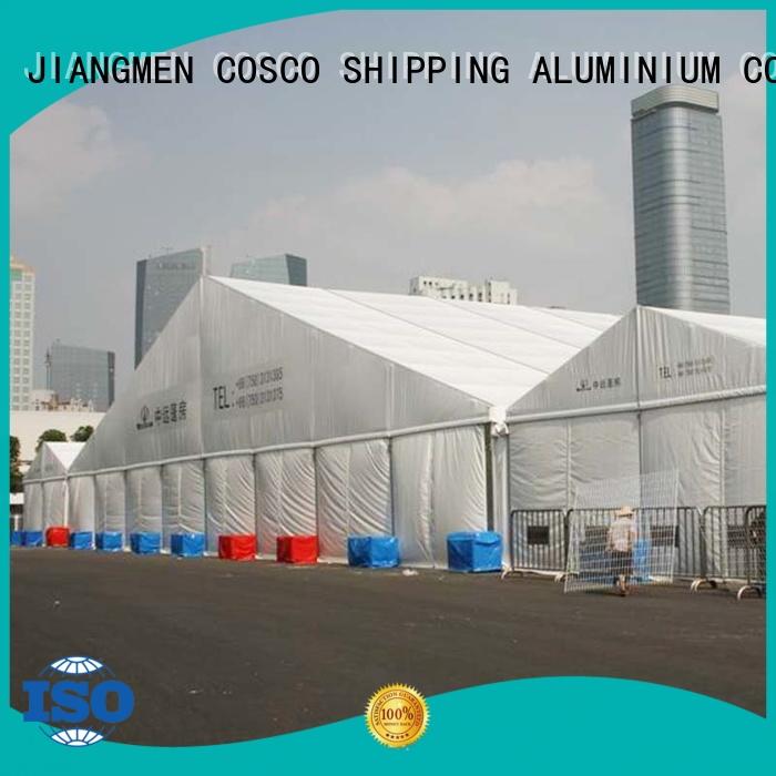 COSCO aluminium party tent cost for camping