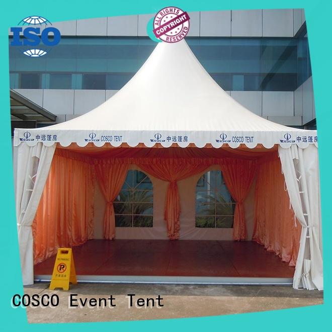 COSCO available event marquees certifications for party