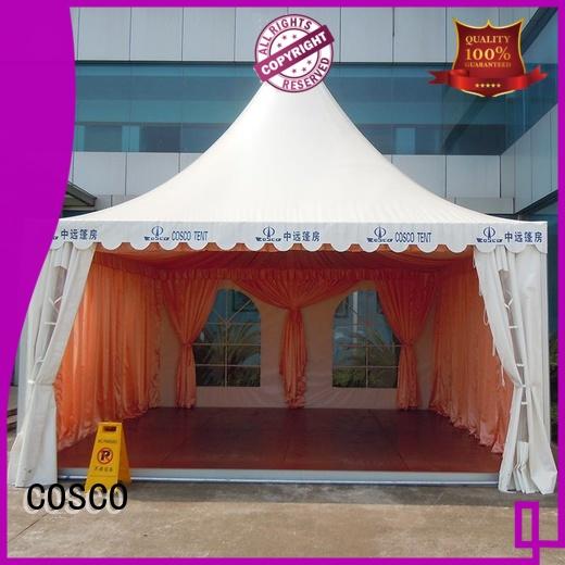 COSCO event pagoda tent assurance