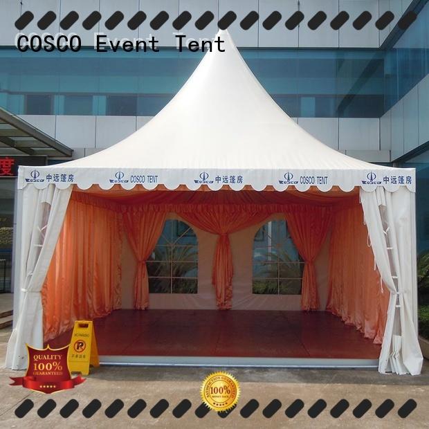 COSCO marquee pagoda tents for sale supplier Sandy land
