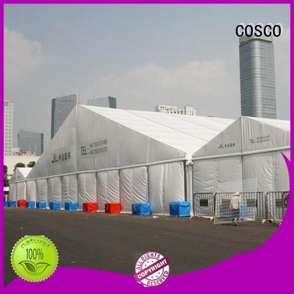 COSCO canopy structure tent outdoor grassland