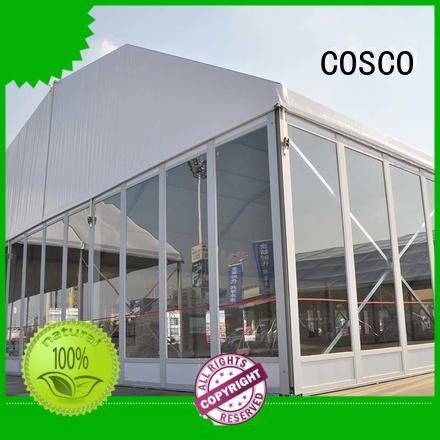 COSCO structure marquee tent  supply anti-mosquito
