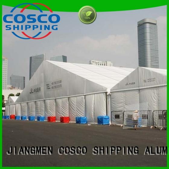 COSCO custom event tent supplier for disaster Relief