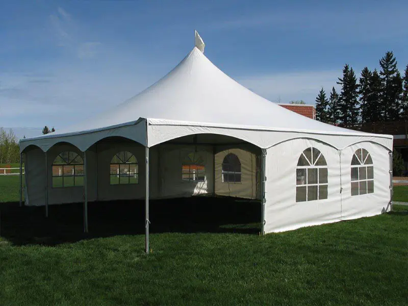 distinguished party frame tent in-green pest control