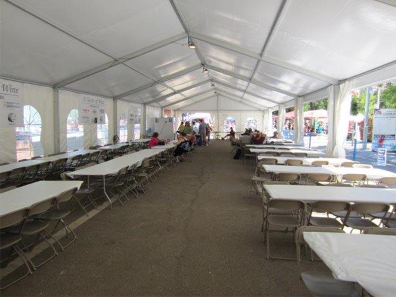 3x9m party tent for-sale for engineering COSCO