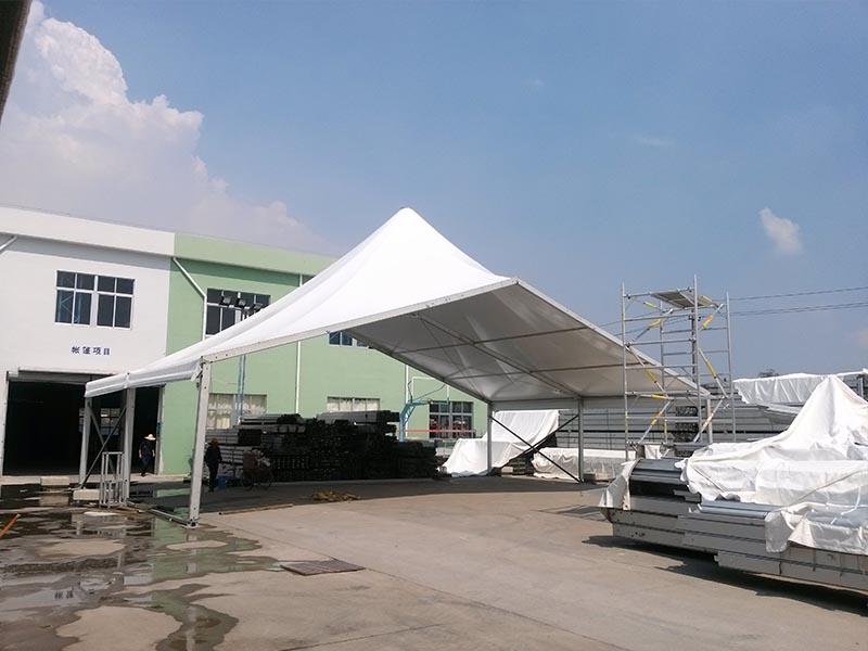 COSCO nice high peak frame tent mixed for engineering