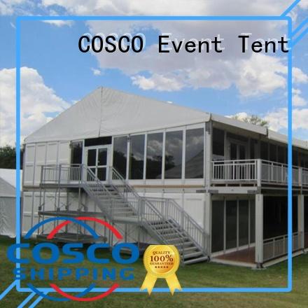 descker sizes two marquees COSCO Brand big top marquees supplier