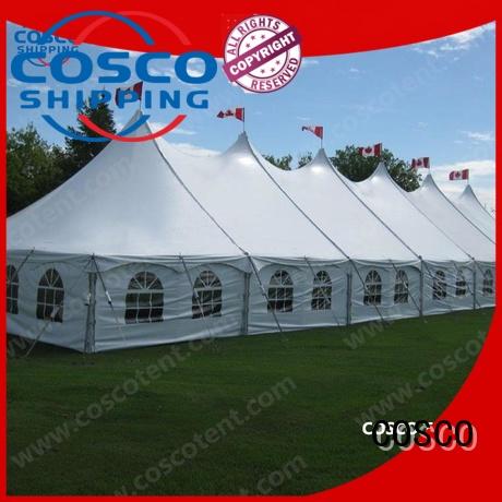 COSCO newly tent event certifications grassland