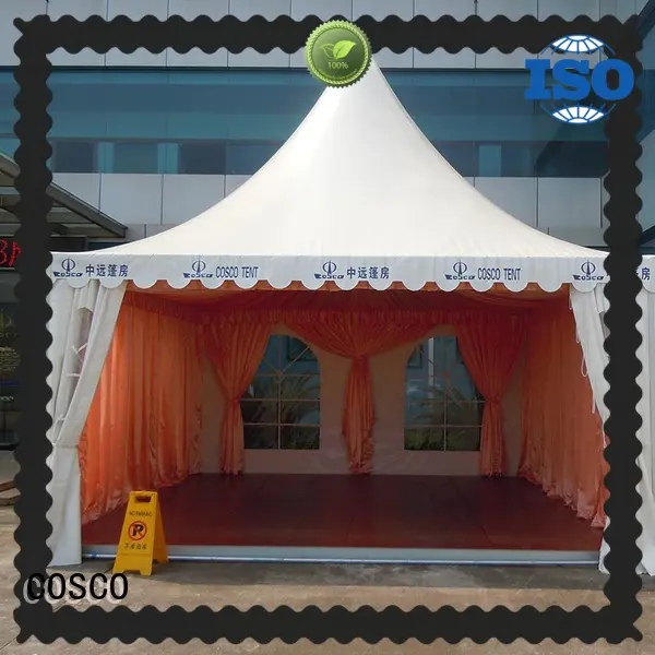 COSCO high-quality pagoda marquee scientificly for disaster Relief