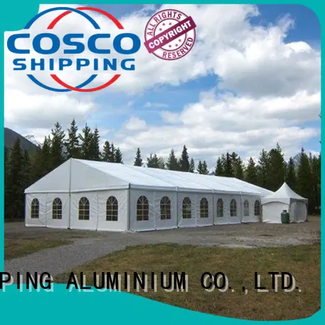 COSCO modular party tent marketing for camping