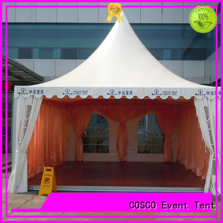 COSCO available pagoda tents for sale research grassland
