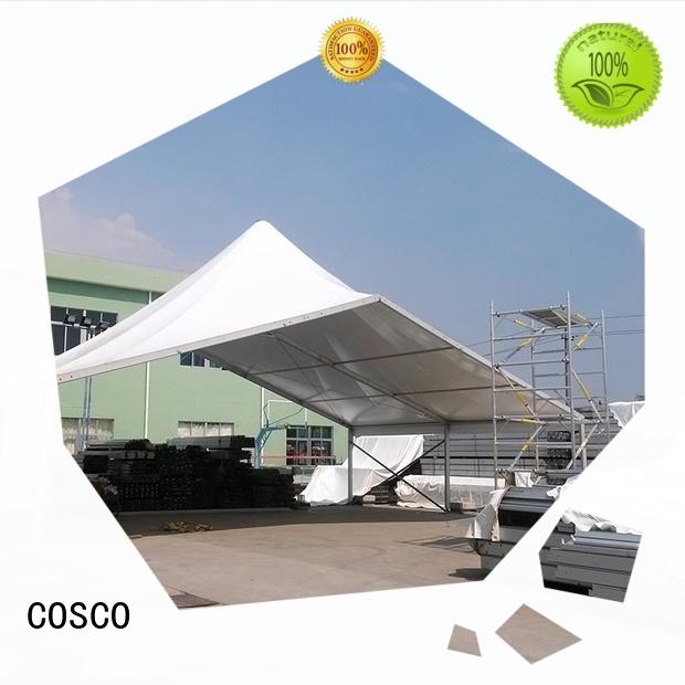 COSCO splendid high peak tent wholesale cold-proof