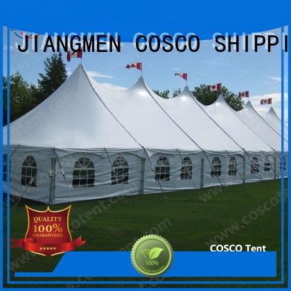 COSCO sale peg and pole tents for sale China for disaster Relief