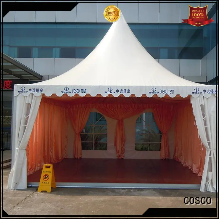 COSCO marquee event marquees scientificly for disaster Relief