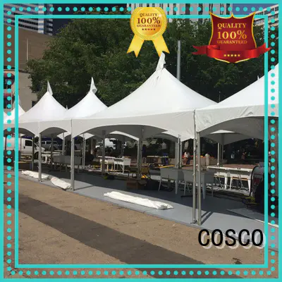 COSCO peak party tent supplier for wedding