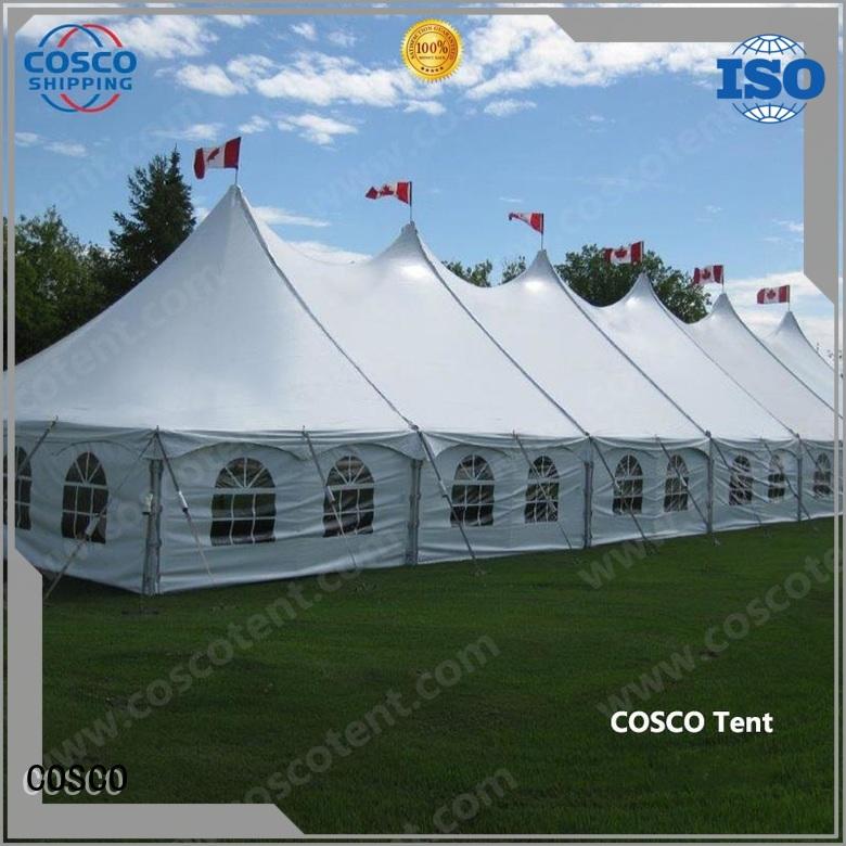 COSCO newly peg and pole tents for sale widely-use foradvertising