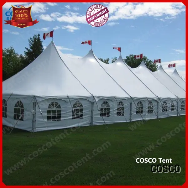 outdoor tent event pole Sandy land COSCO