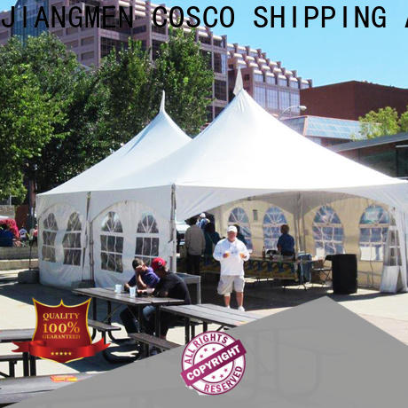COSCO distinguished party tents for sale in-green rain-proof