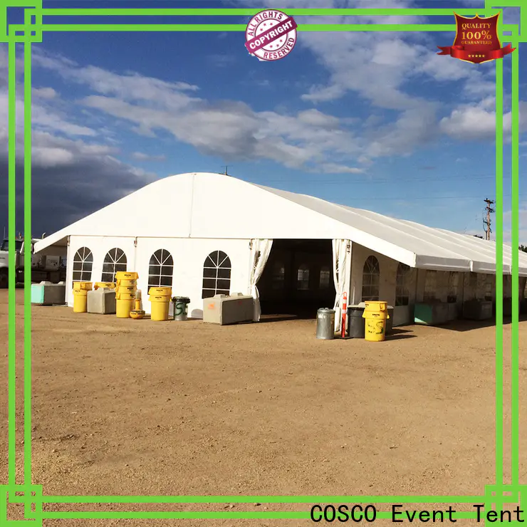 COSCO safety arcum tent marketing factory