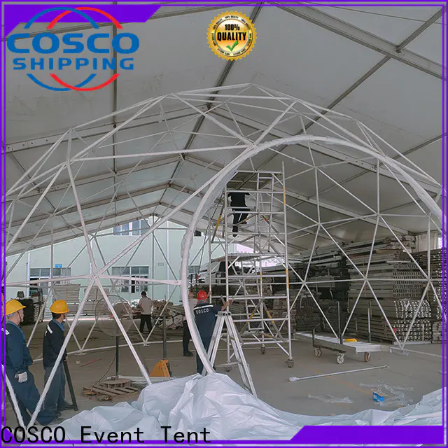COSCO pvc event tents for sale for sale cold-proof