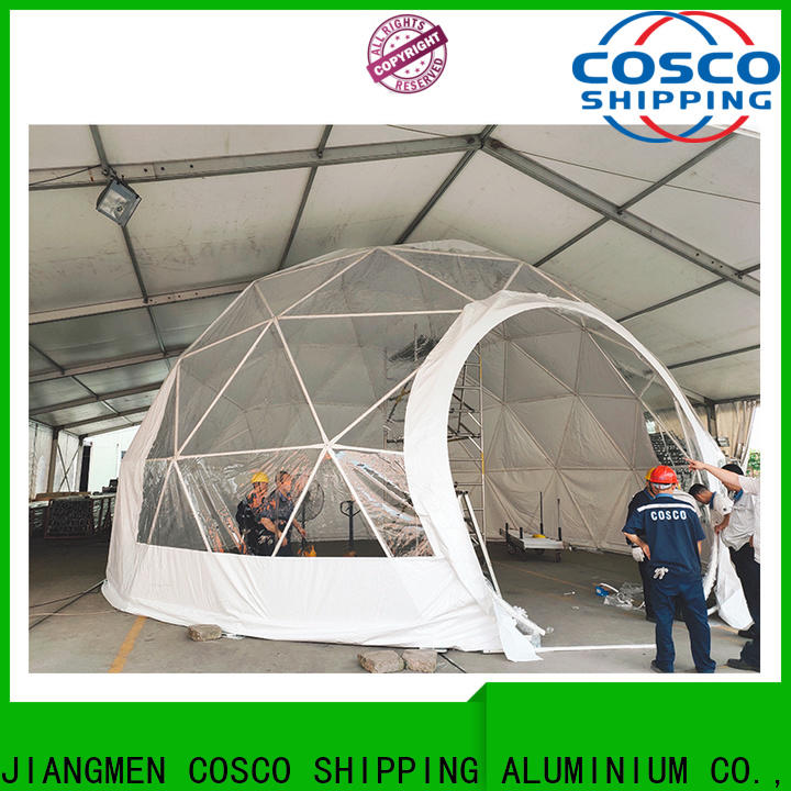 COSCO dome geodesic dome tents certifications dustproof