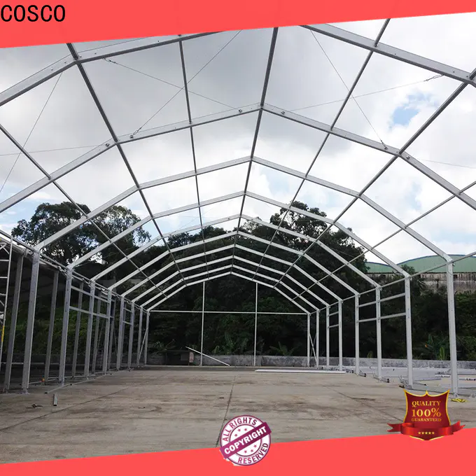 COSCO glass large tent rental pest control