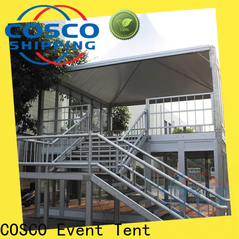COSCO decker party tents supplier for camping