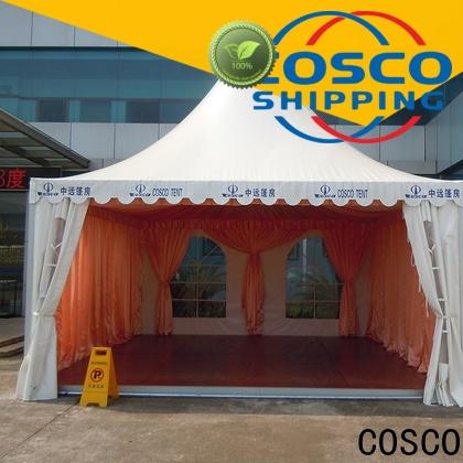 COSCO pagoda pop up gazebo  manufacturer cold-proof