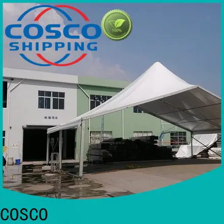 COSCO distinguished high peak tent supplier Sandy land