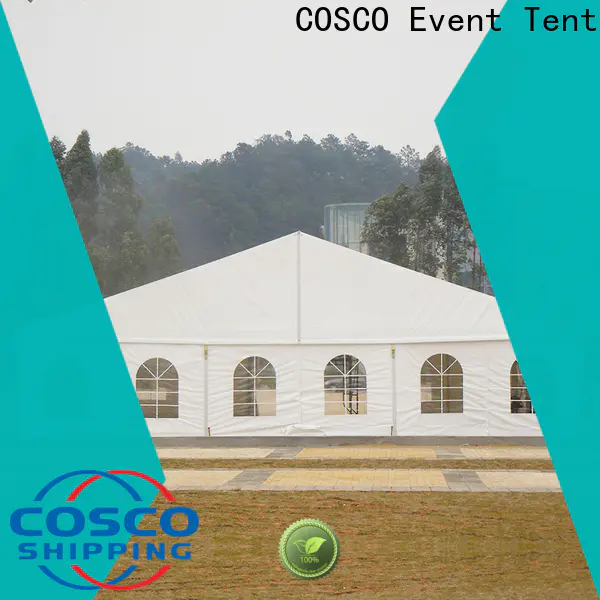 COSCO canopy clear span tent marketing for camping