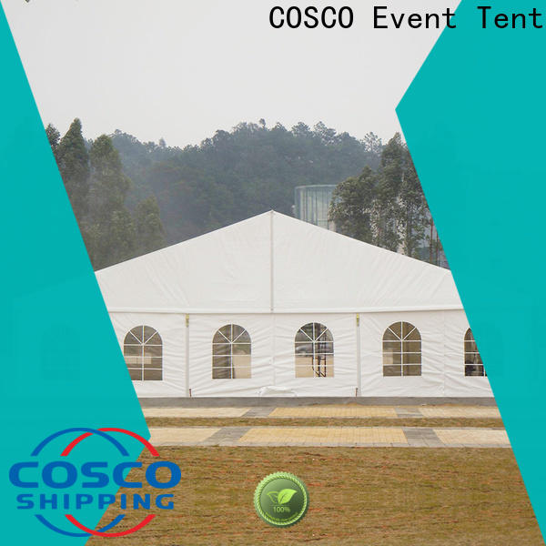 COSCO canopy clear span tent marketing for camping
