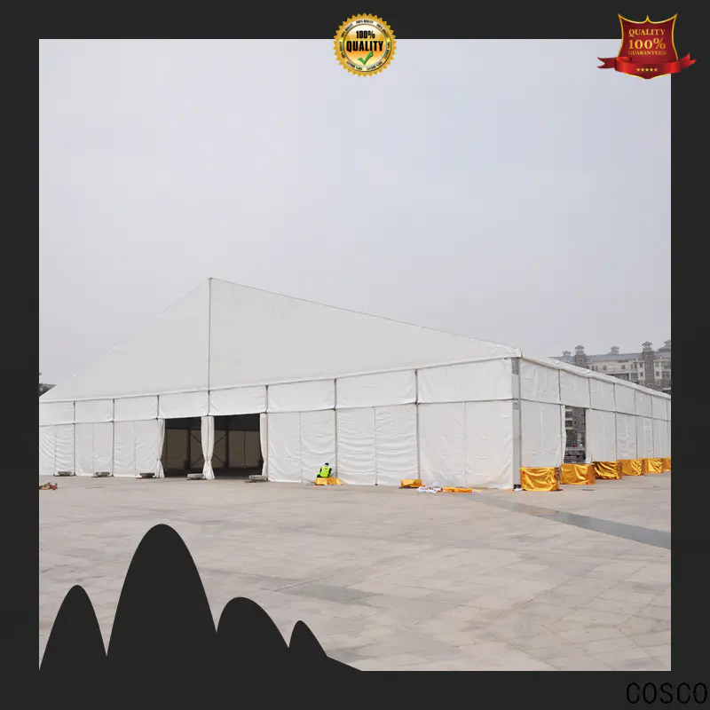 COSCO pagoda structure tent cost for disaster Relief