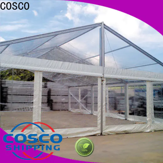 COSCO aluminium wedding tents for sale supplier for holiday