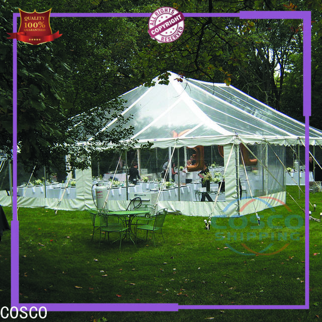 COSCO party wedding tents supplier for disaster Relief