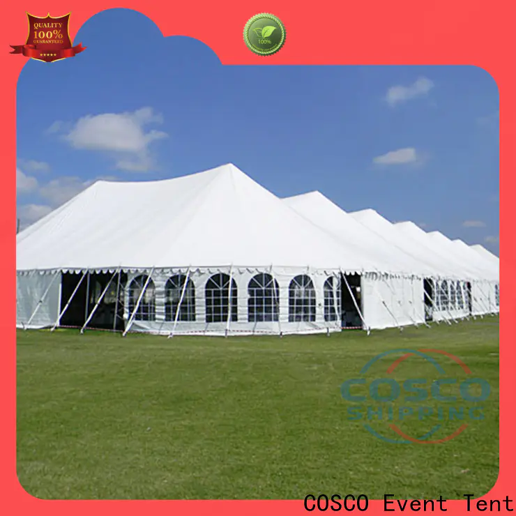 COSCO marquee custom tents cost for holiday