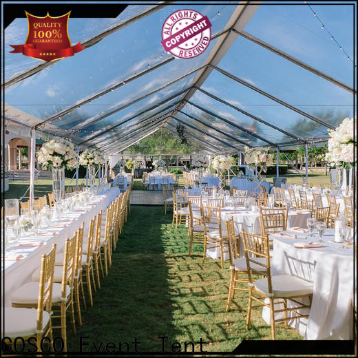 COSCO commercial party tents for disaster Relief
