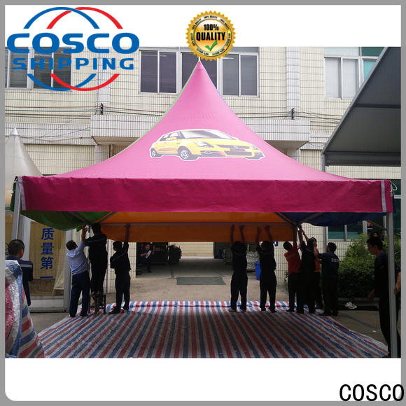 COSCO exhibition 3x3 gazebo vendor dustproof