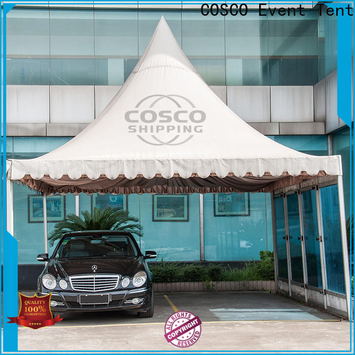 COSCO 5x5m gazebo for sale long-term-use dustproof