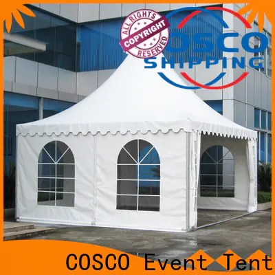 COSCO event gazebo canopy certifications snow-prevention