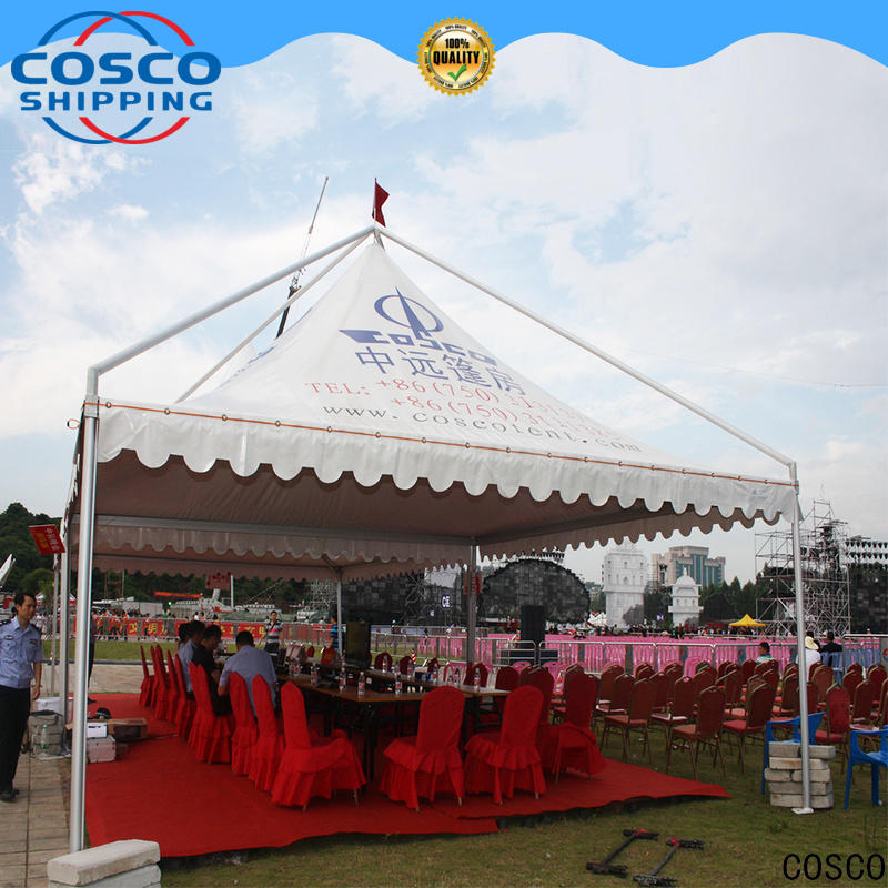 COSCO tent screened gazebo certifications cold-proof