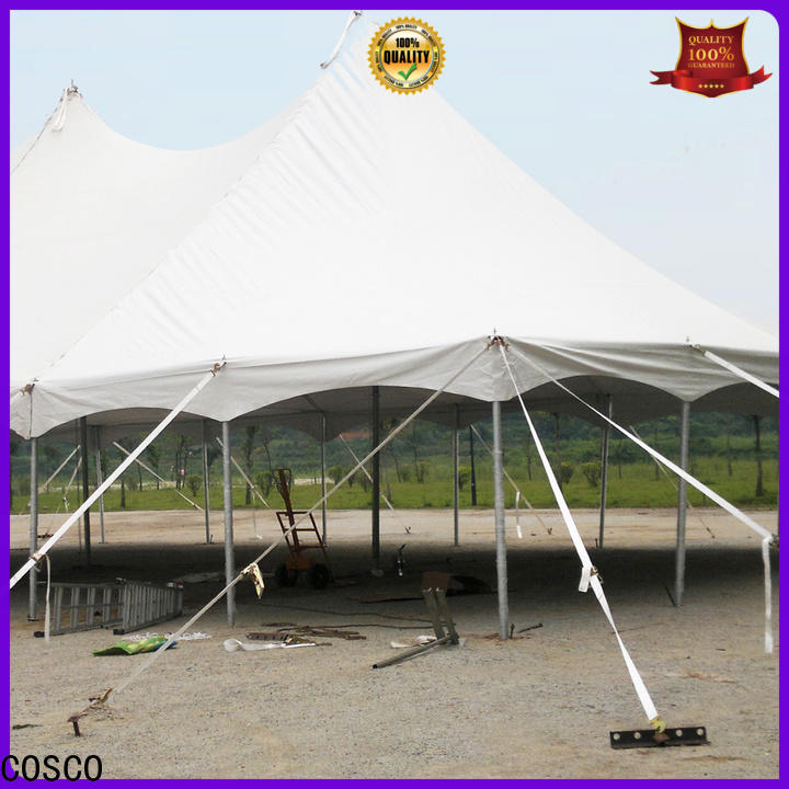 COSCO splendid event tents for sale in-green for engineering