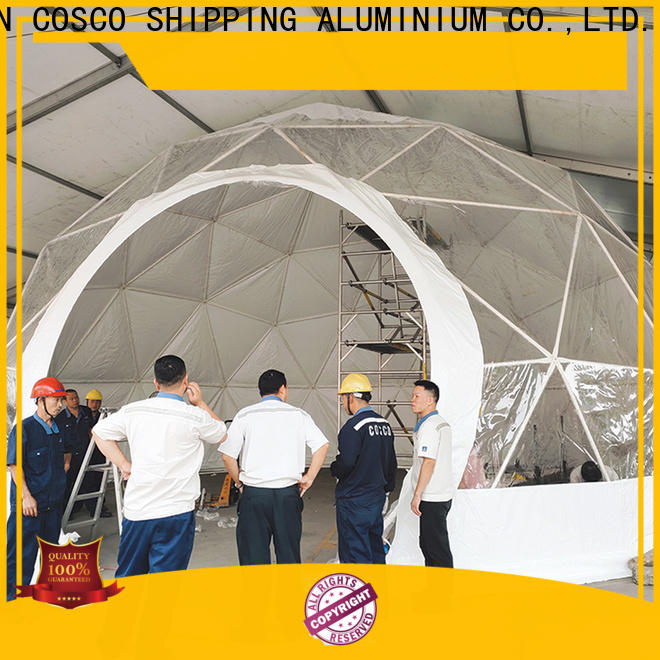 COSCO wedding geodesic dome tent popular rain-proof