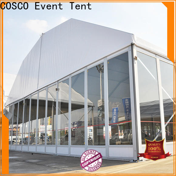 COSCO walls big tents in different shape for event