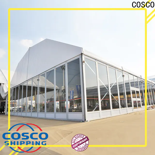 COSCO structure frame tent supplier cold-proof