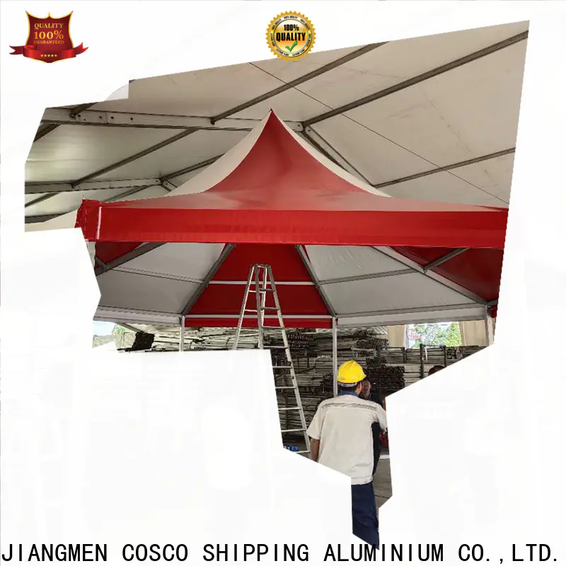 COSCO excellent high peak tent supplier cold-proof
