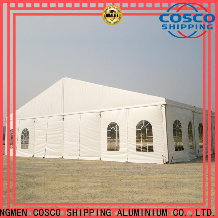 COSCO commercial shade tent supplier Sandy land