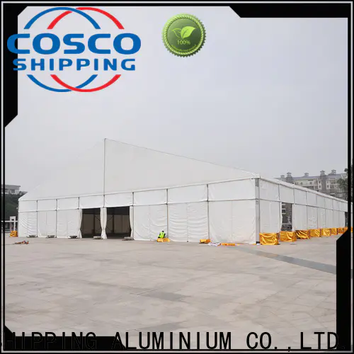 COSCO aluminium commercial tents experts for engineering