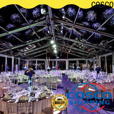 COSCO event large party tents for sale Sandy land