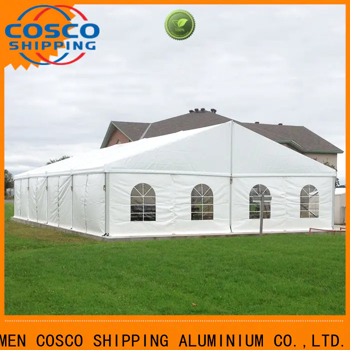 COSCO exhibition party tents for sale near me type for disaster Relief